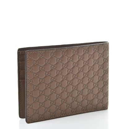 Gucci Microguccissima Bi-Fold Wallet Acero 3 of 7