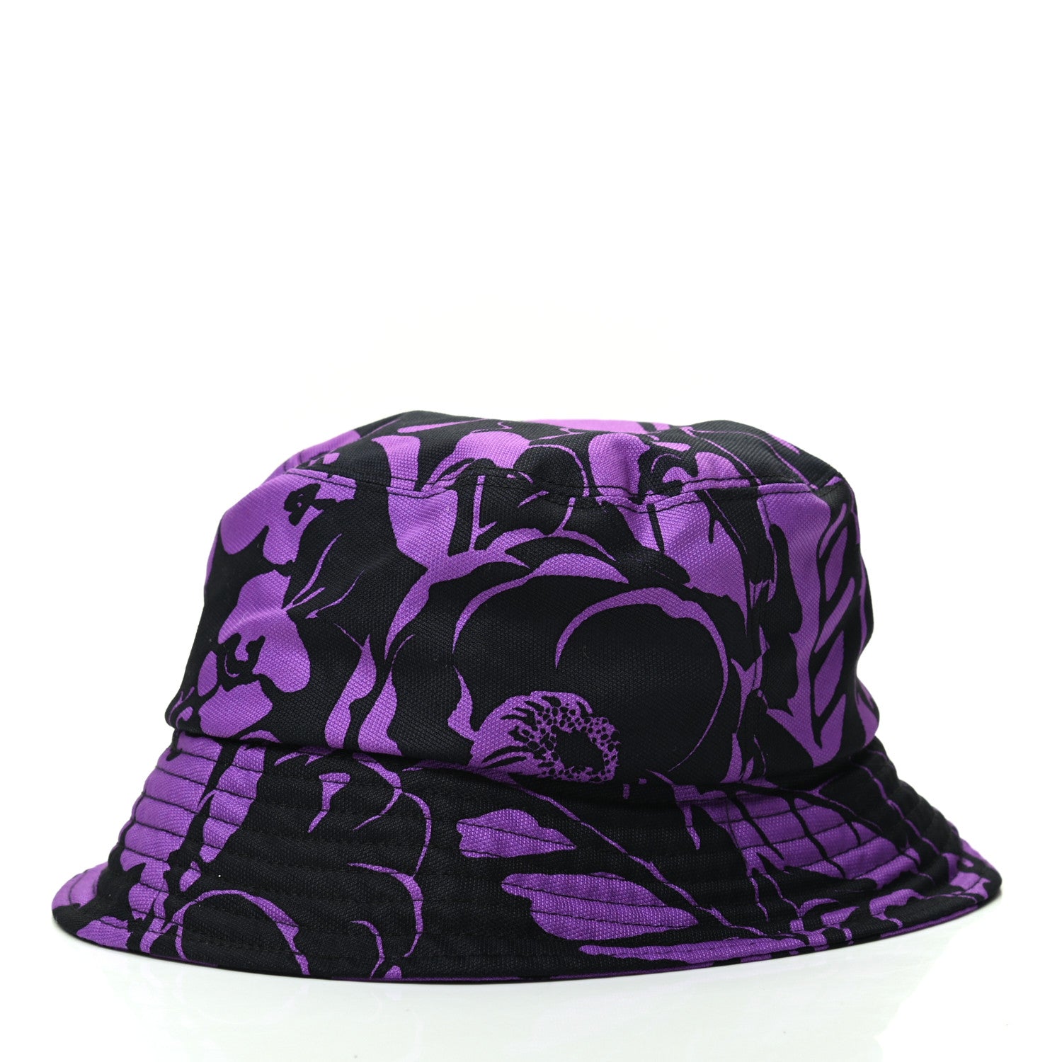 Chanel Canvas CC Cloche Hat M Purple Black 3 of 5