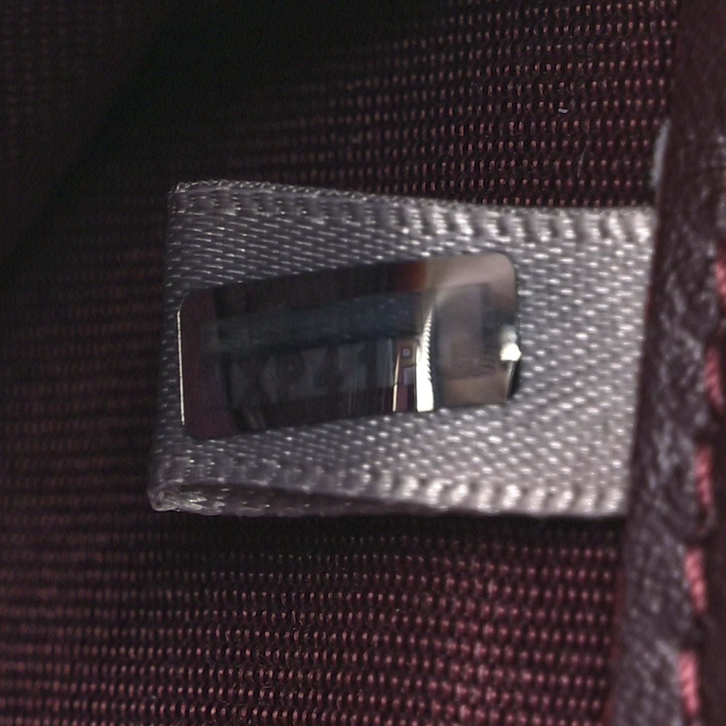 Patent Milla Wallet on Chain Bordeaux