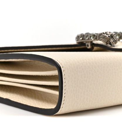 Gucci Dollar Calfskin Mini Dionysus Chain Wallet Mystic White Mystic White 11 of 11