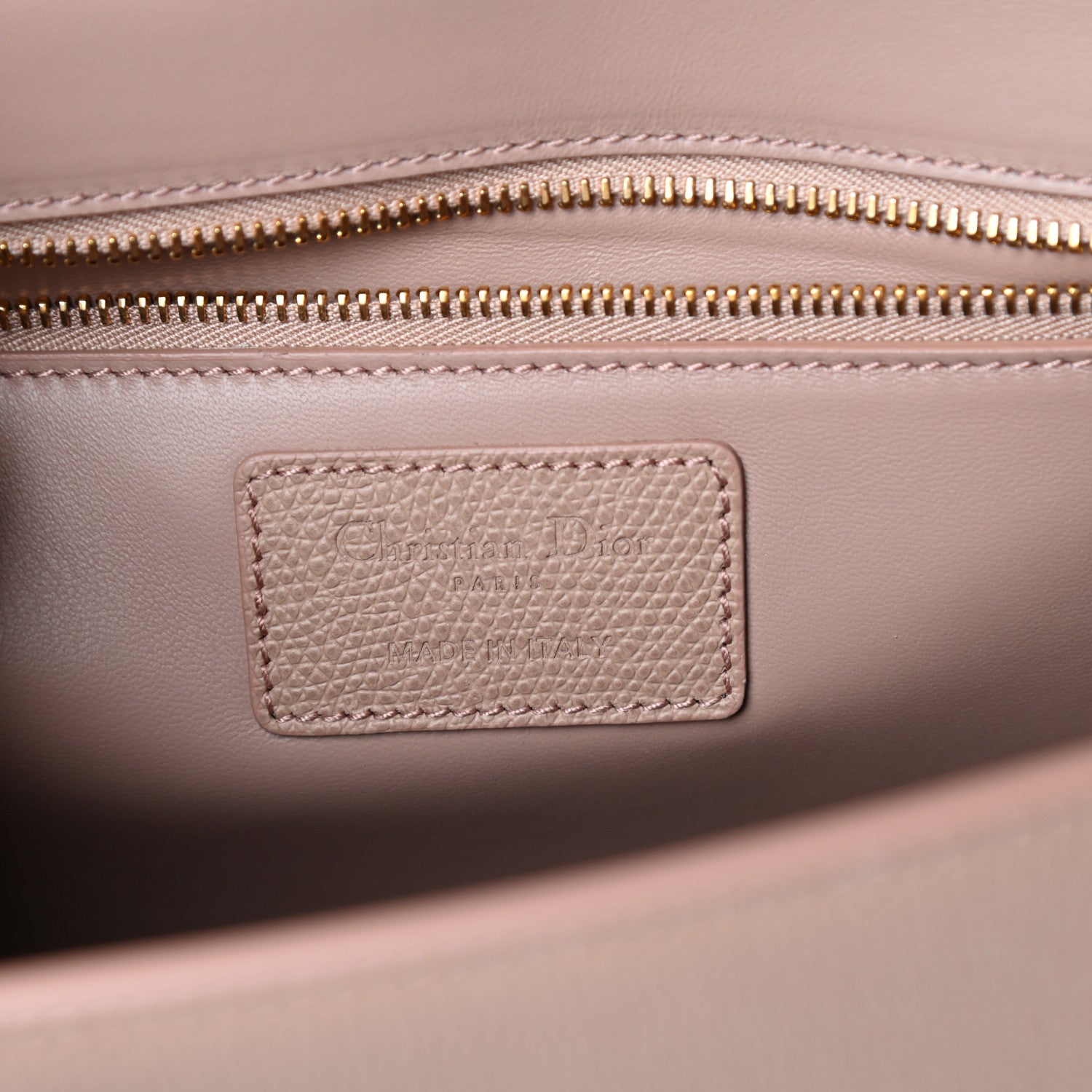 Christian Dior Ultra Matte Grained Calfskin 30 Montaigne Flap Bag Blush 6 of 8
