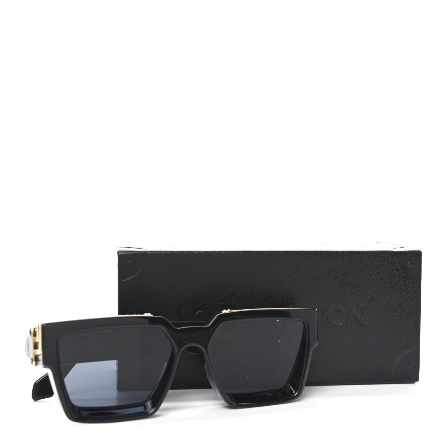 Louis Vuitton Acetate 1.1 Millionaires Sunglasses Z1165W Black