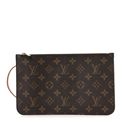 Louis Vuitton Monogram Neverfull MM GM Pochette 1 of 7