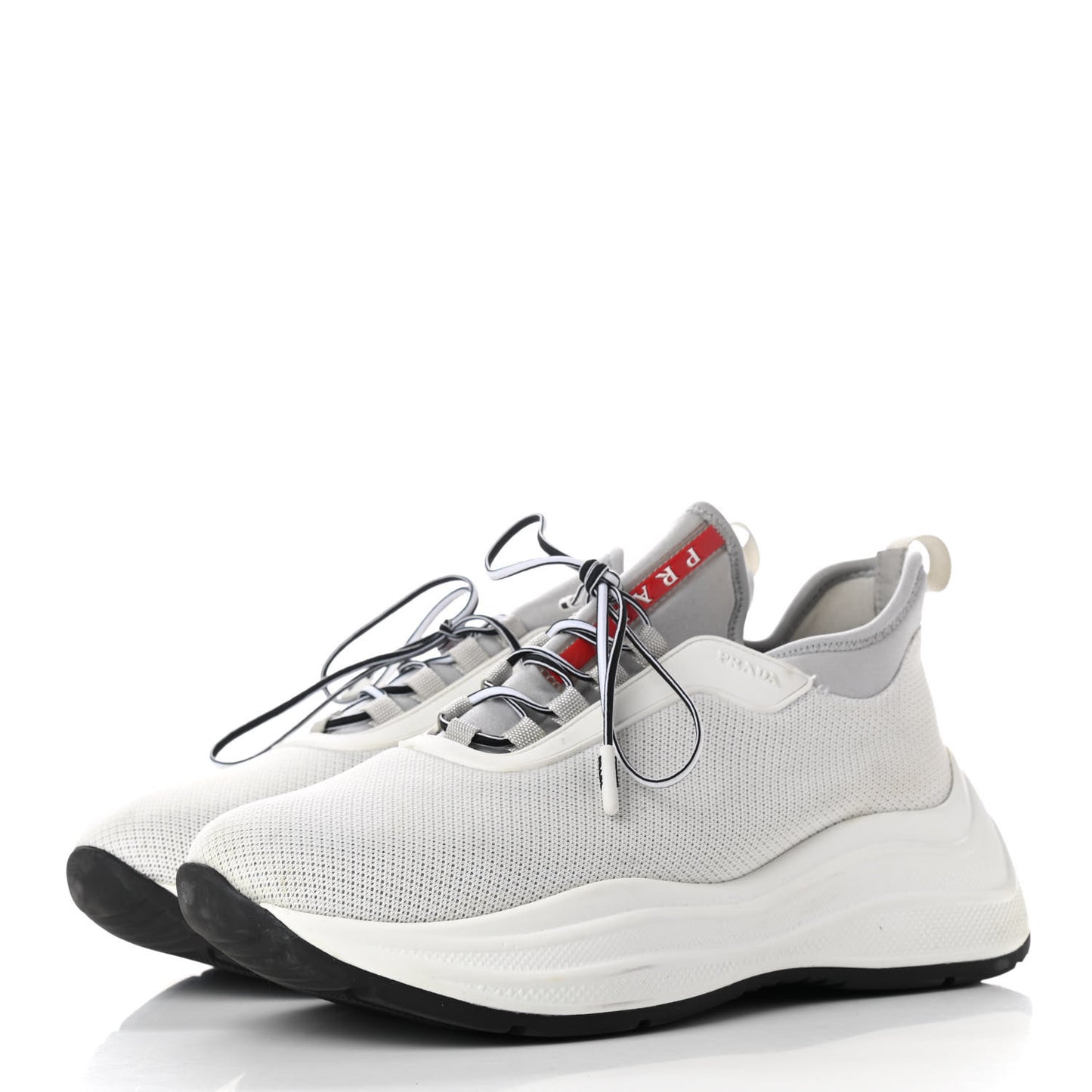 Mesh Neoprene America's Cup 45mm Sneakers 38.5 White Alluminio