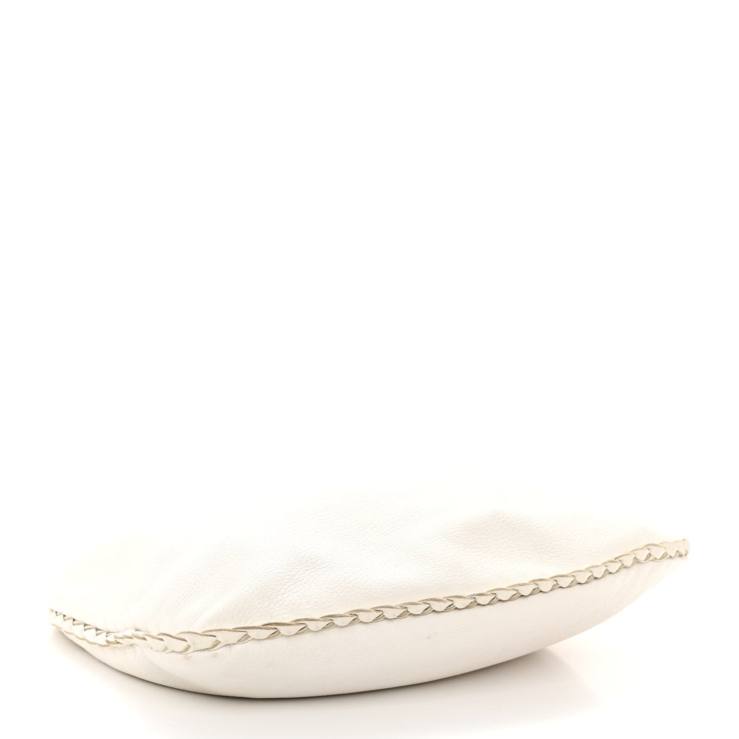 Cervo Braided Medium Veneta Hobo White
