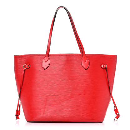Louis Vuitton Epi Neverfull MM Coquelicot 2 of 23