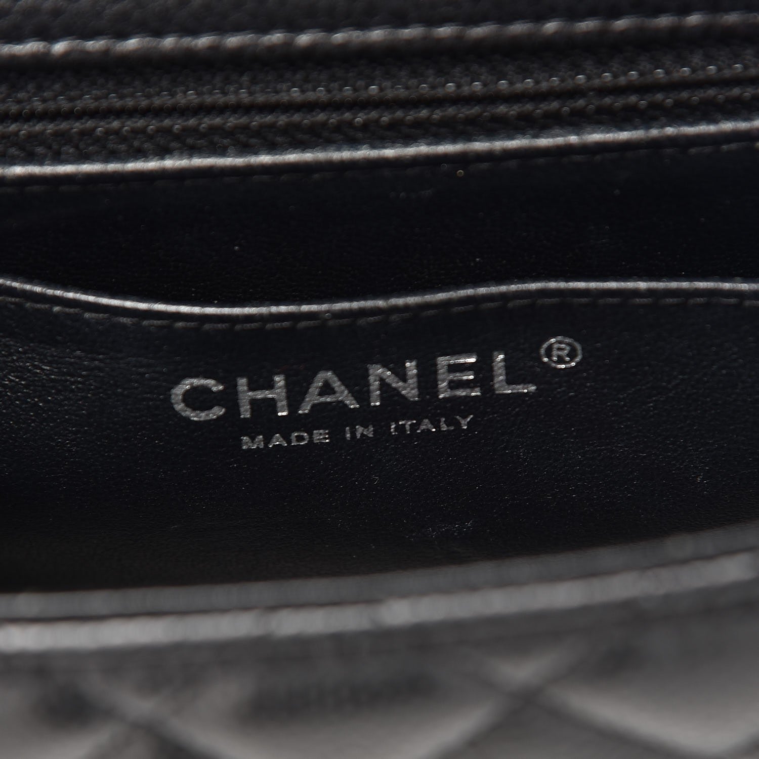 Chanel Caviar Quilted Mini Square Flap Black 6 of 9