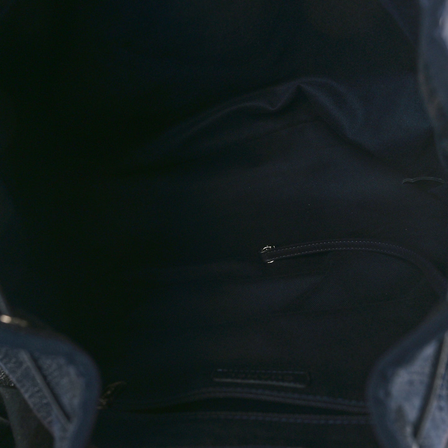 Canvas Large Deauville Backpack Denim Blue