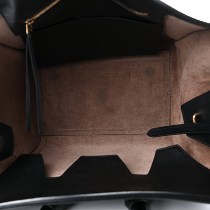 Celine Smooth Calfskin Small Tie Knot Tote Black 5 of 9