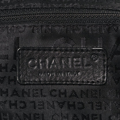 Chanel Suede Camellia Hobo Bag Black 6 of 14