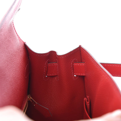 Hermes Epsom Kelly Sellier 28 Rouge Casaque 20 of 40