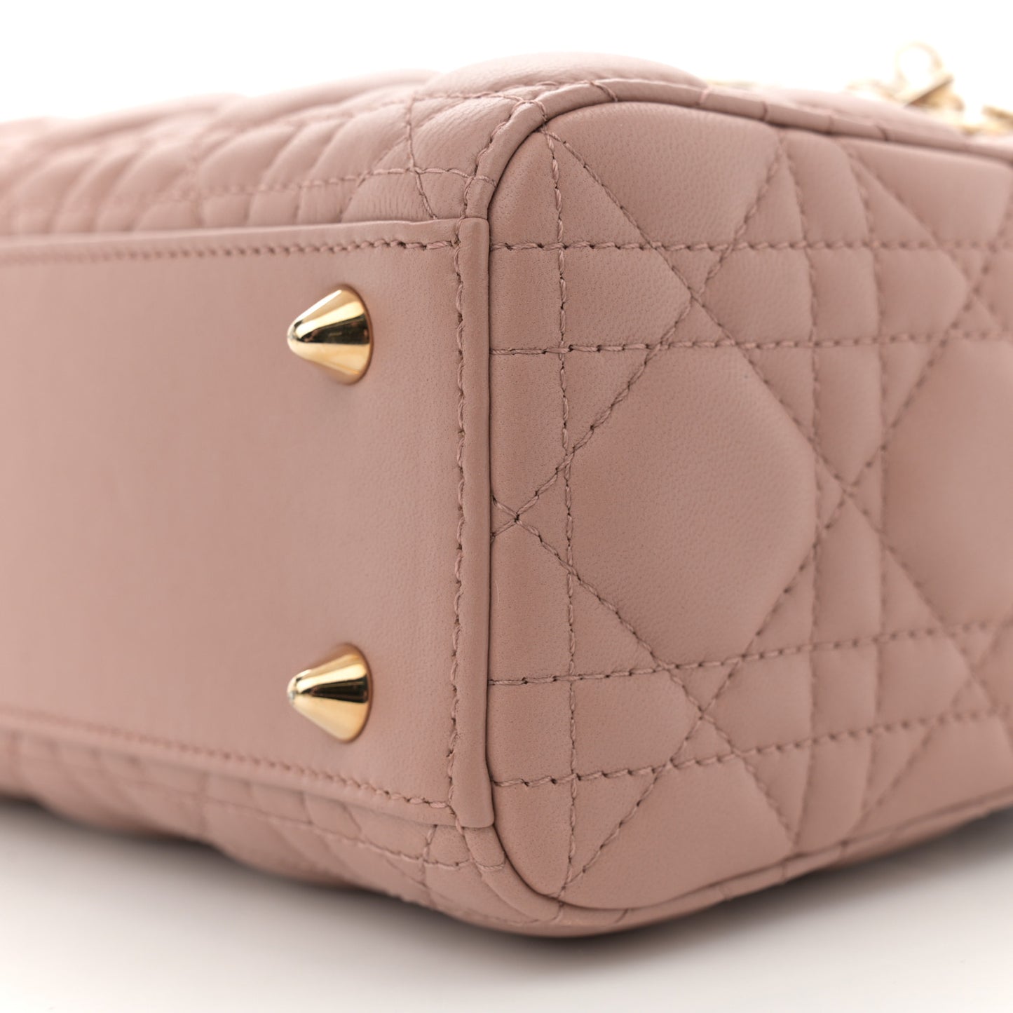 Lambskin Cannage Small My ABC Dior Lady Dior Blush