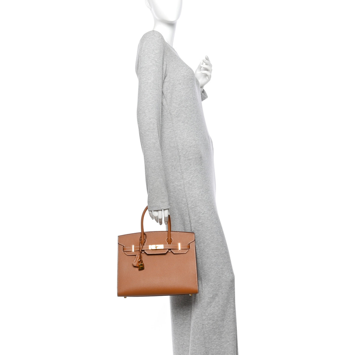 Epsom Birkin Sellier 30 Gold