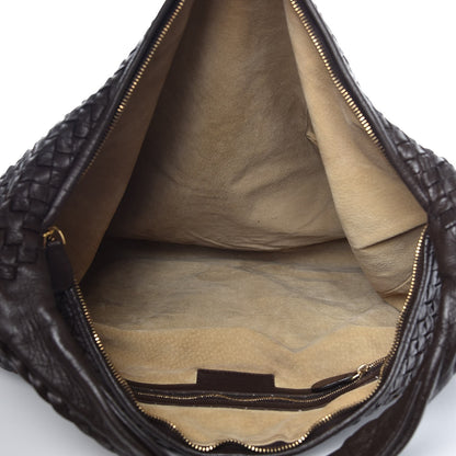 Bottega Veneta Nappa Intrecciato Maxi Veneta Hobo Ebano 5 of 12