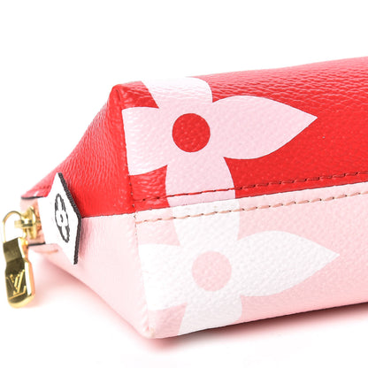 Louis Vuitton Monogram Giant Cosmetic Pouch Rouge 6 of 9