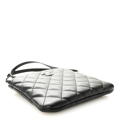 Chanel Lambskin Quilted Crossbody Bag Black 4 of 10