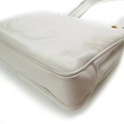 Chanel Caviar Tote White 5 of 13