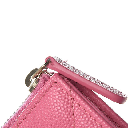 Chanel Caviar Quilted Key Holder Case Pink 9 of 10