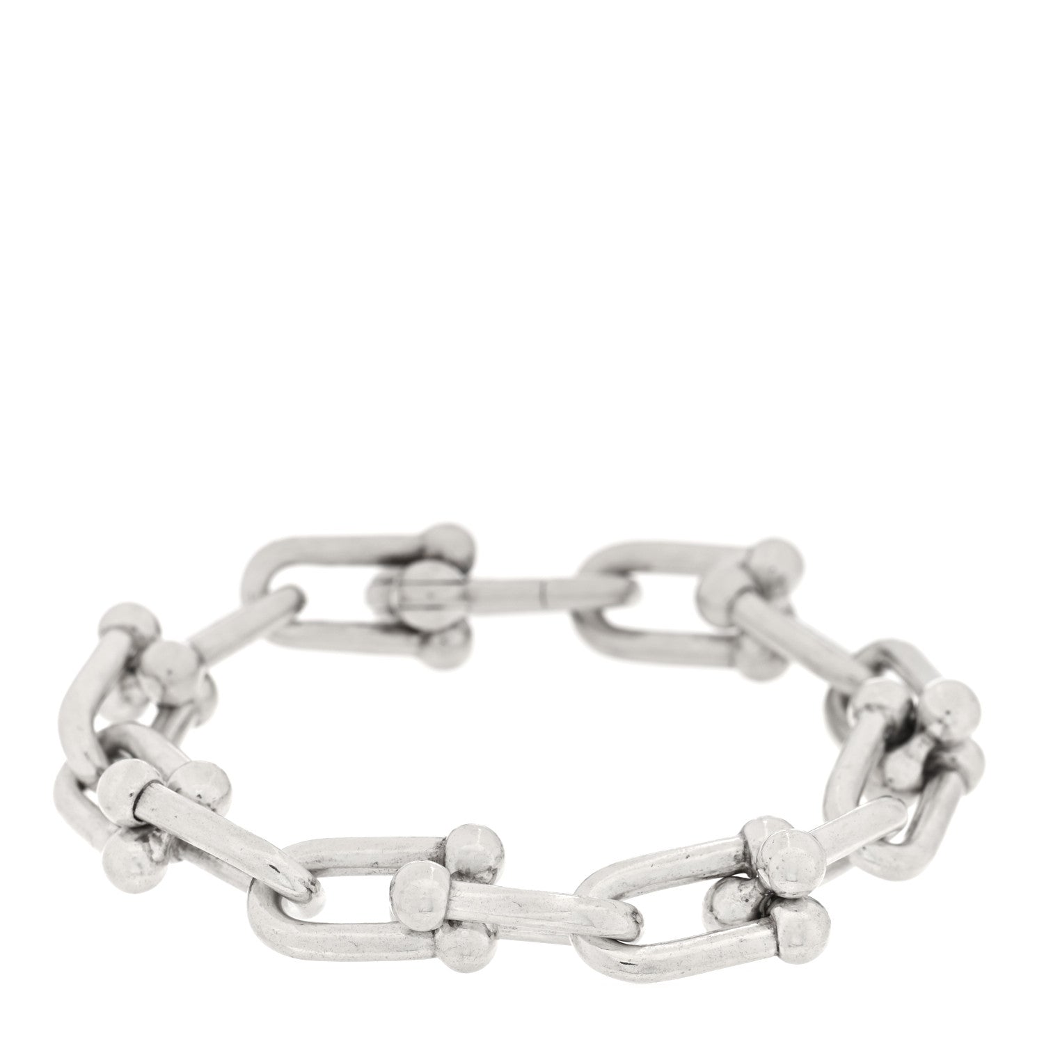 Tiffany Sterling Silver Large HardWear Link Bracelet 1 of 3