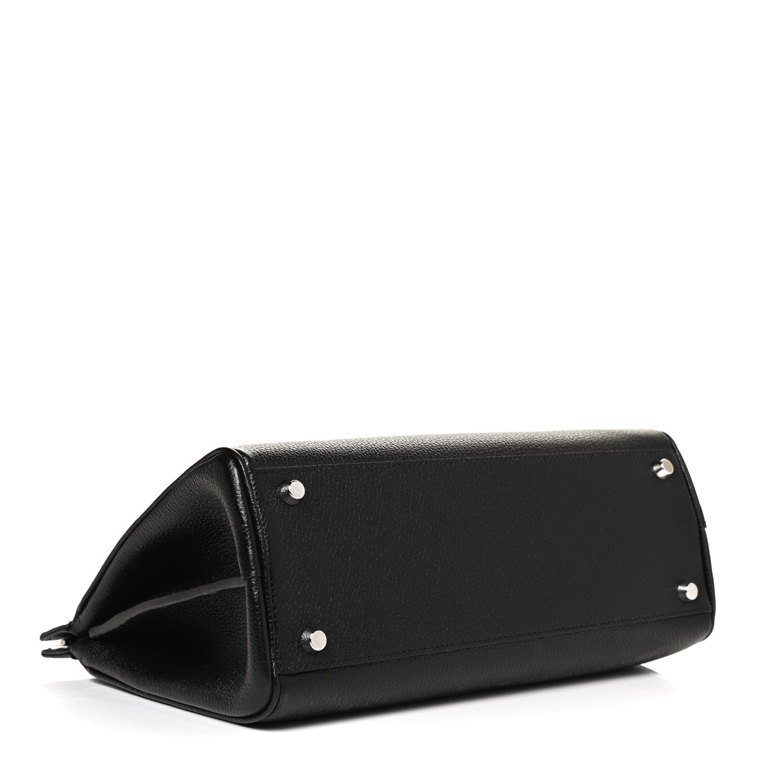 Gucci Grainy Calfskin Small Zumi Top Handle Bag Black 4 of 14