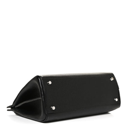 Gucci Grainy Calfskin Small Zumi Top Handle Bag Black 4 of 14