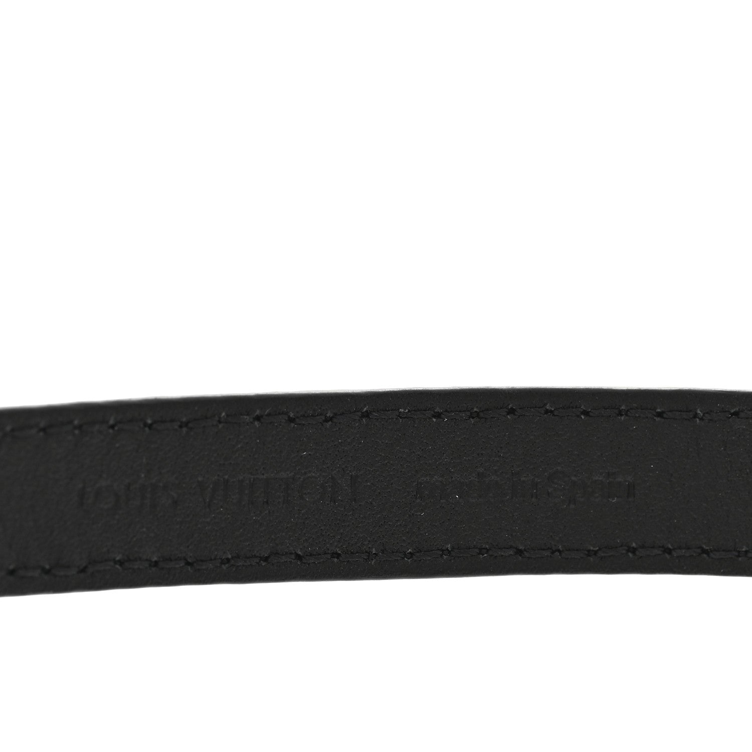 Louis Vuitton Monogram Eclipse LV Initiales Reversible Bracelet 19 4 of 7