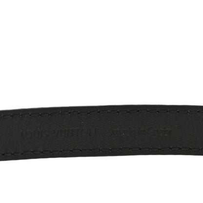 Louis Vuitton Monogram Eclipse LV Initiales Reversible Bracelet 19 4 of 7