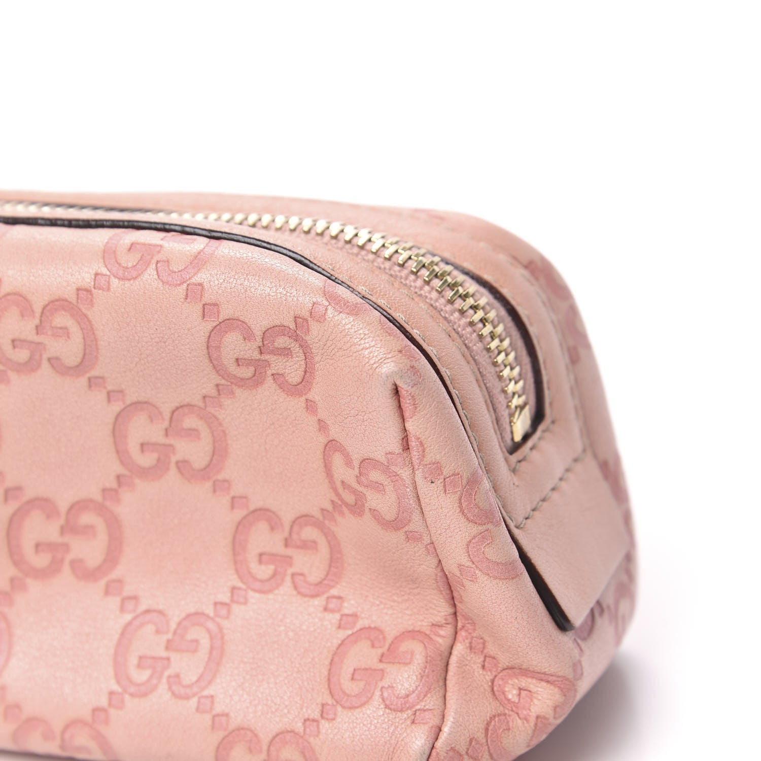 Gucci Guccissima Signature Small Cosmetic Case Peonia Rose 9 of 12
