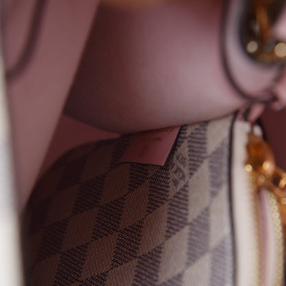 Louis Vuitton Damier Azur Neonoe MM Eau De Rose 7 of 11