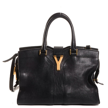 Saint Laurent Sheepskin Small Cabas ChYc Black 1 of 8