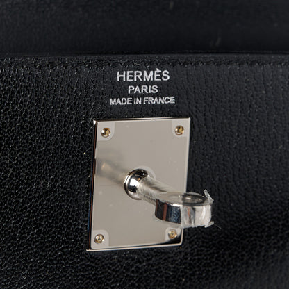 Hermes Chevre Chamkila Kelly Elan Black 7 of 13