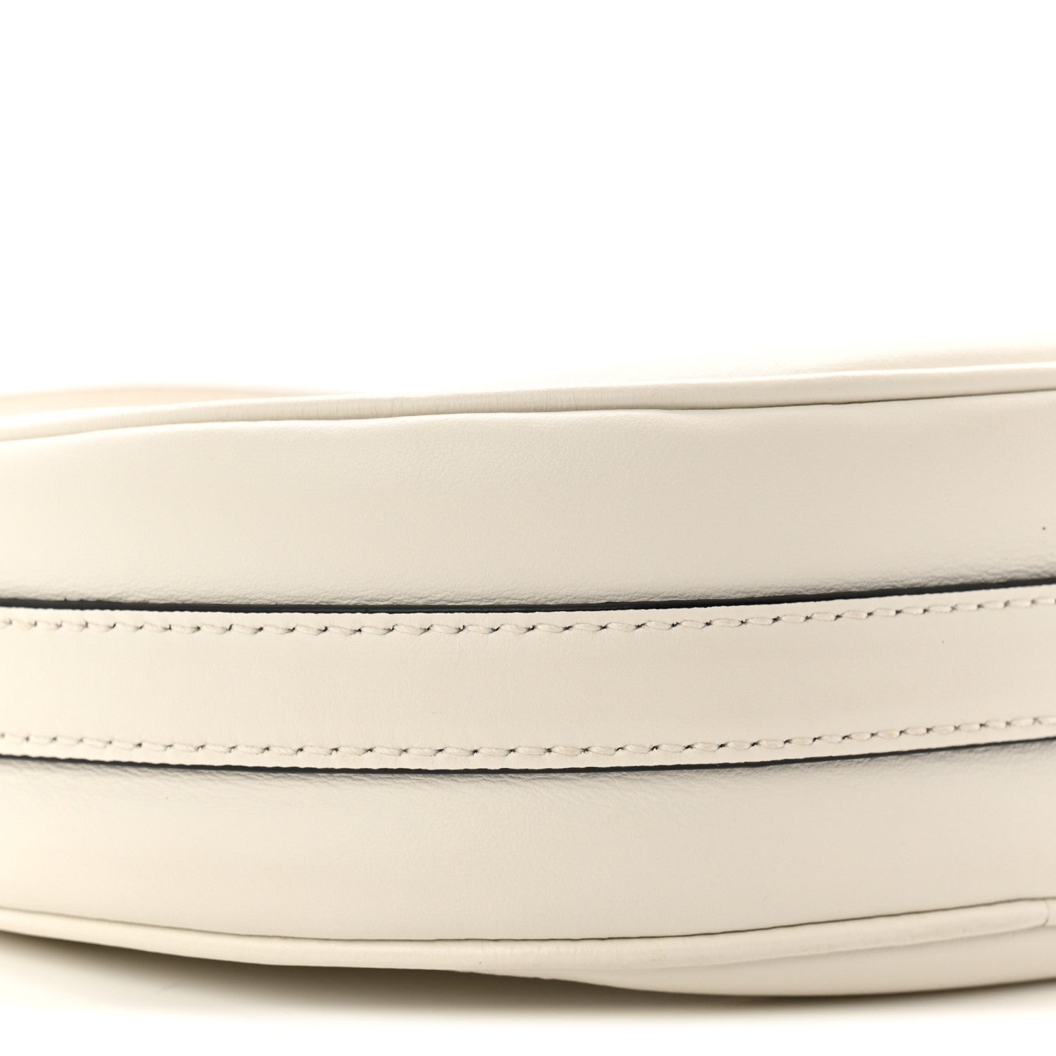 Prada Soft Calfskin Small Arque Shoulder Bag White 9 of 11