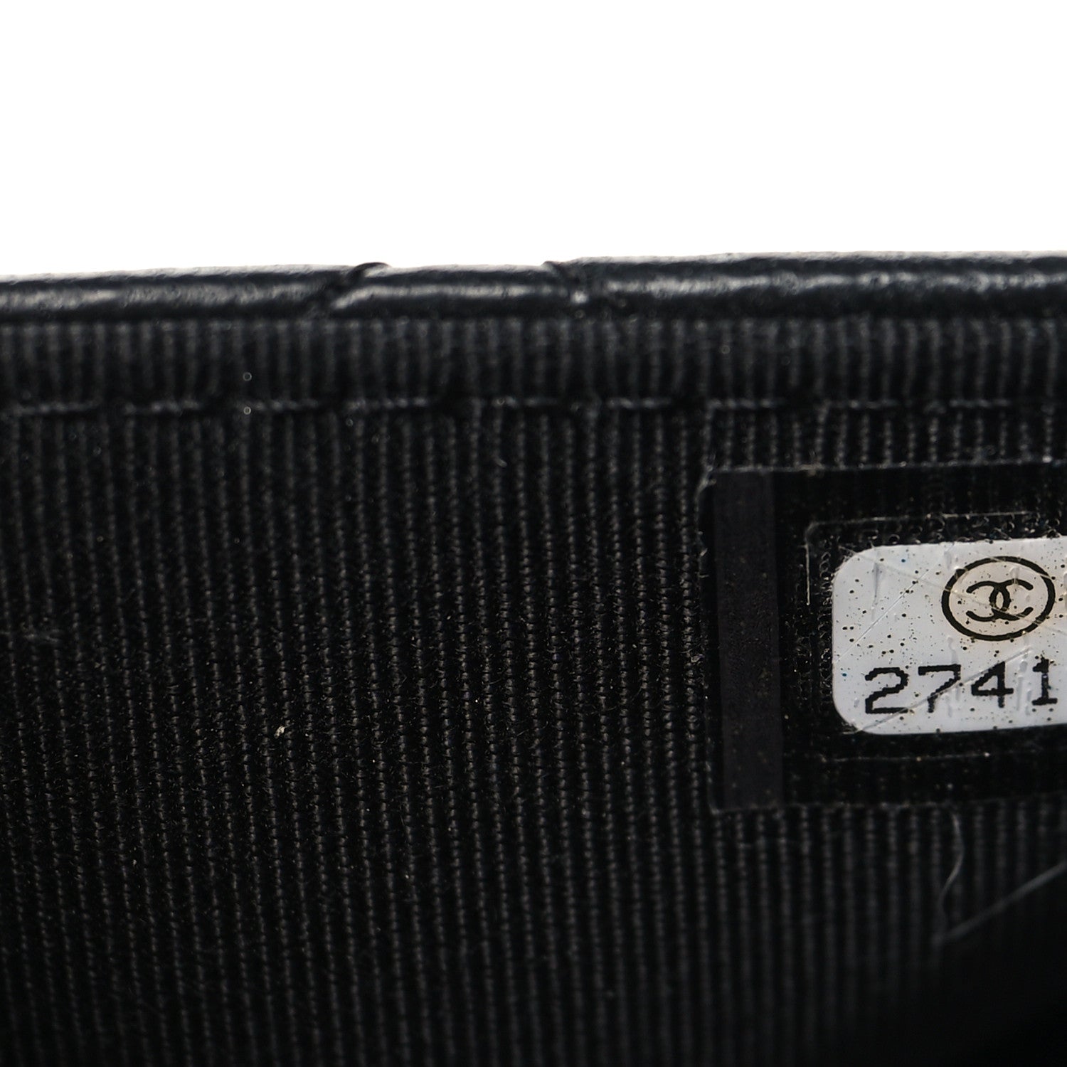 Chanel Lambskin Quilted Wallet On Chain WOC Black 8 of 13
