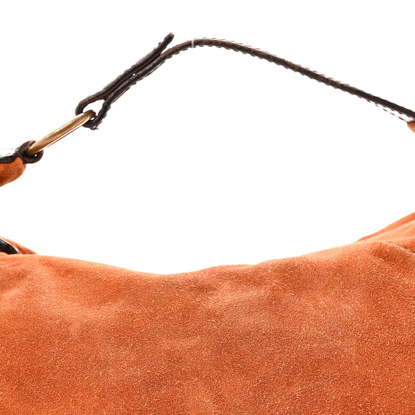 Suede Mini Bag Orange