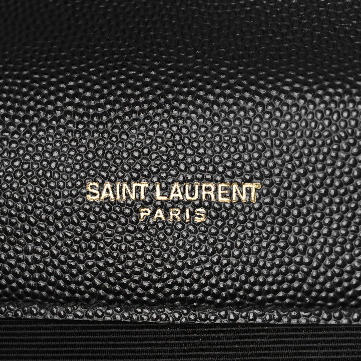 Grain De Poudre Textured Mixed Matelasse Triquilt Medium Monogram Satchel Black