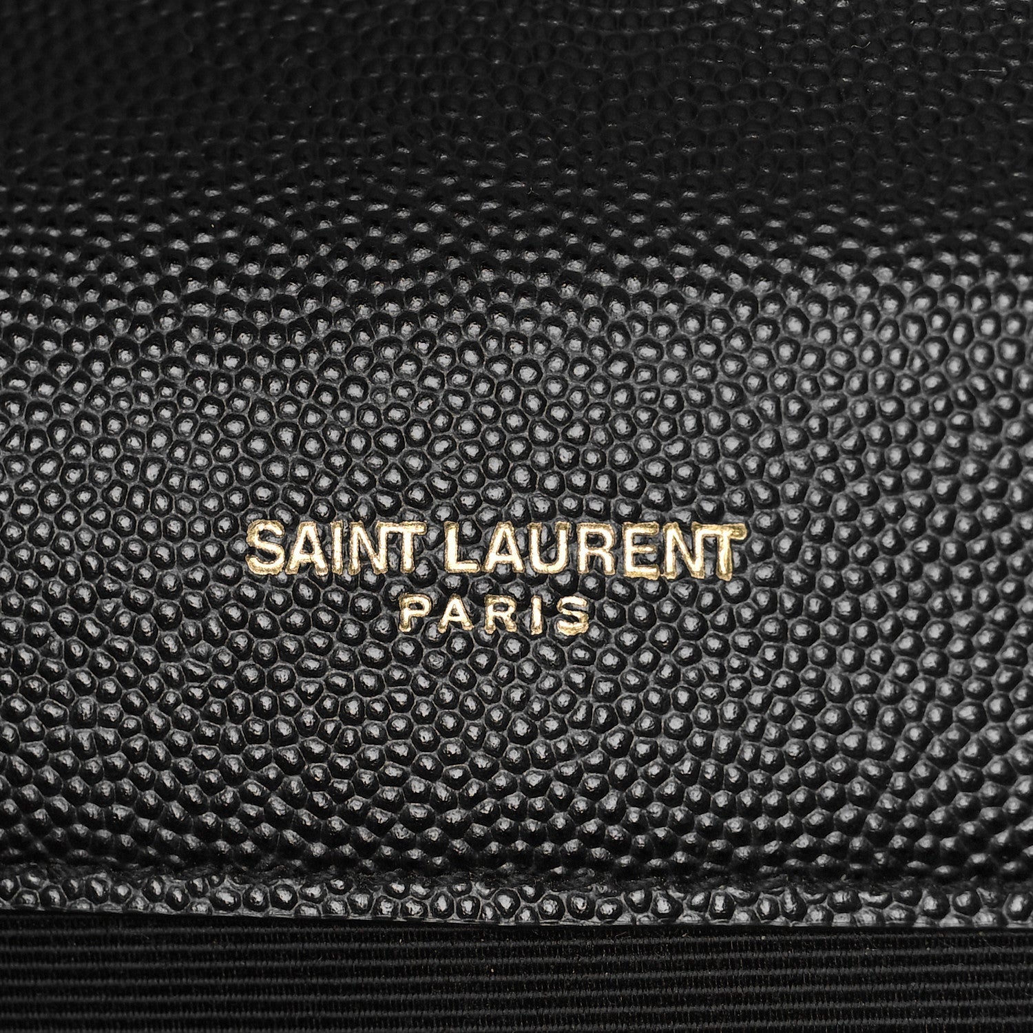 Saint Laurent Grain De Poudre Textured Mixed Matelasse Triquilt Medium Monogram Satchel Black 6 of 9