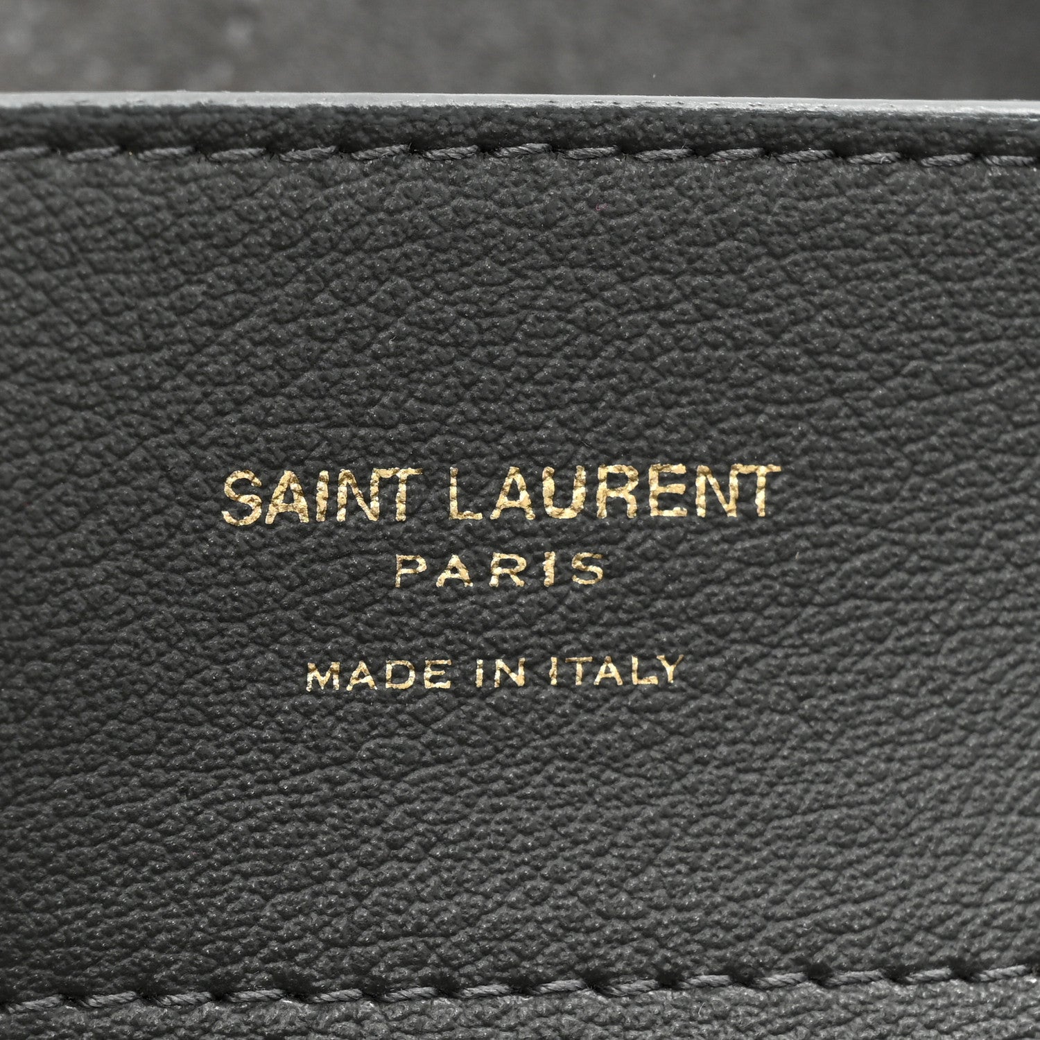 Saint Laurent Calfskin Large Shopping Tote Storm 8 of 20