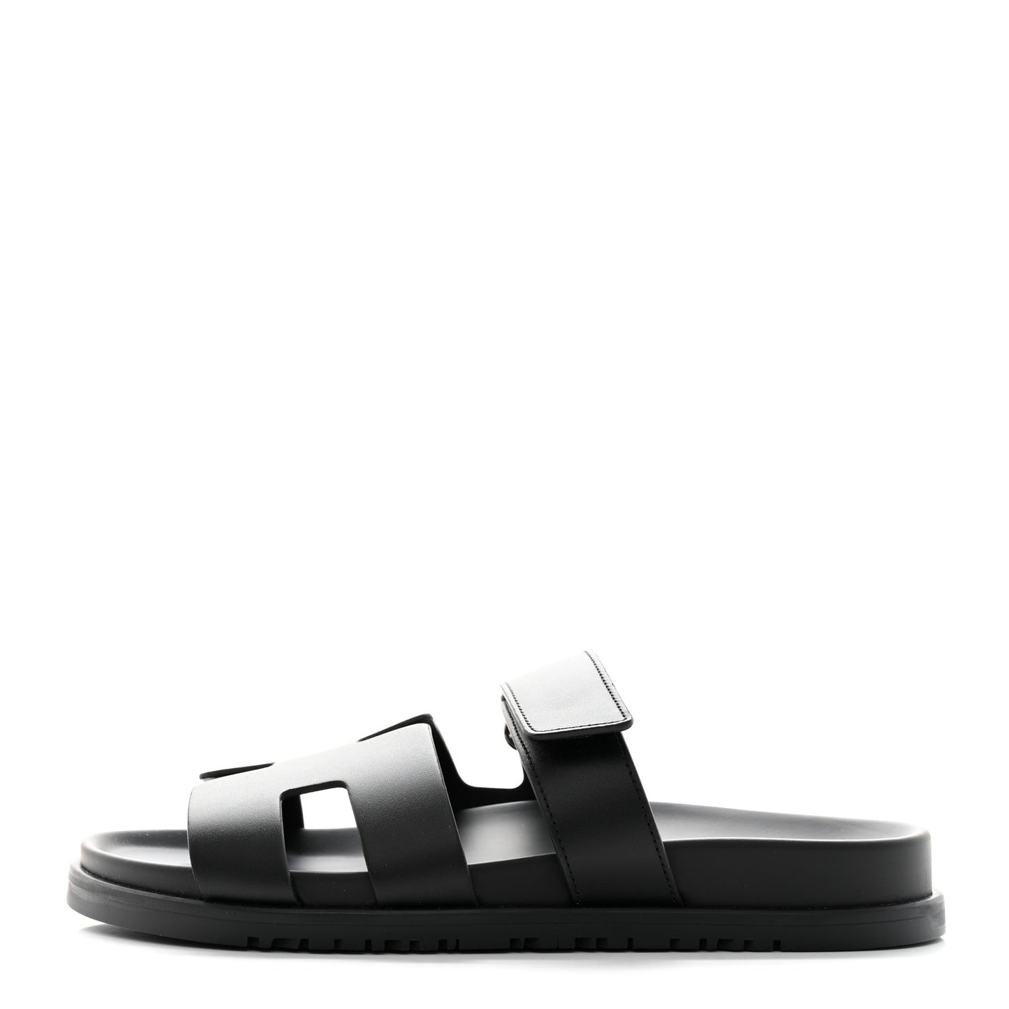Calfskin Womens Chypre Sandals 38 Black