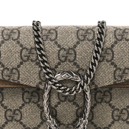 Gucci GG Supreme Monogram Super Mini Dionysus Shoulder Bag Taupe 7 of 9