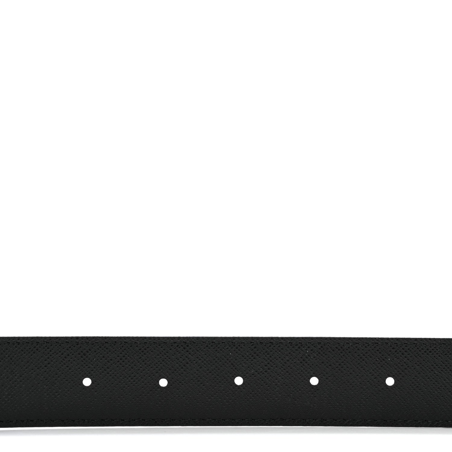 Louis Vuitton Calfskin Monogram 30mm LV Initiales Reversible Belt 85 34 Black 5 of 7