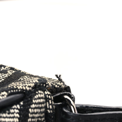 Christian Dior Monogram Mini Saddle Pochette Black 9 of 9
