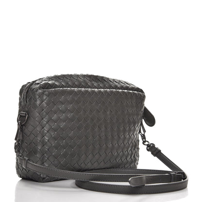 Bottega Veneta Nappa Intrecciato Small Camera Bag New Light Grey 3 of 10