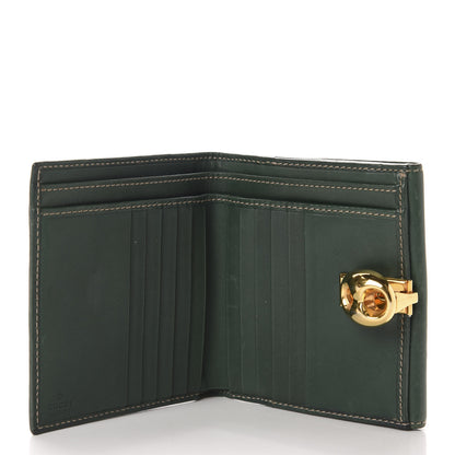 Gucci Guccissima Wave French Wallet Boston Green 5 of 7