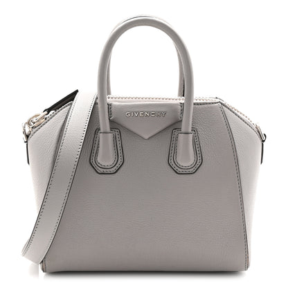 Givenchy Sugar Goatskin Small Antigona Pearl Grey 1 of 11