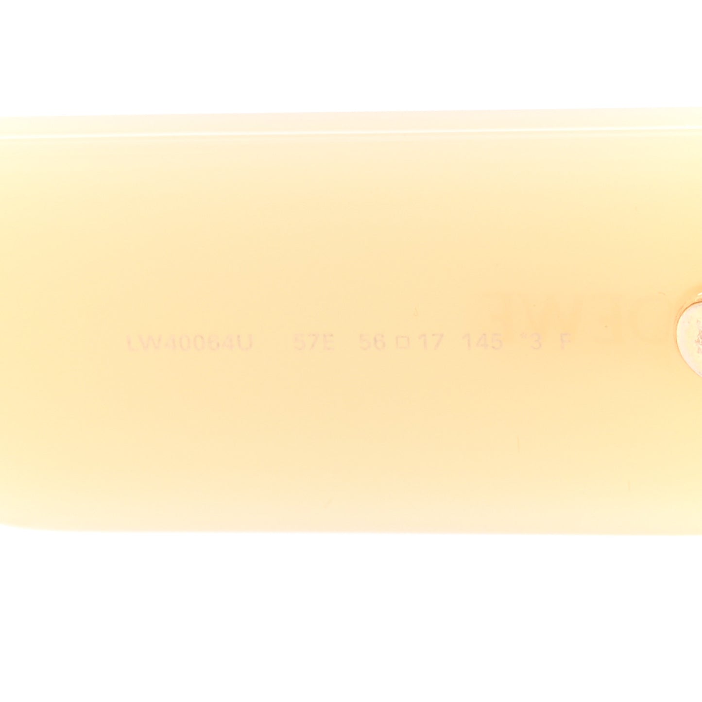 Acetate Paula's Ibiza Dive In Mask Sunglasses LW40064U Beige