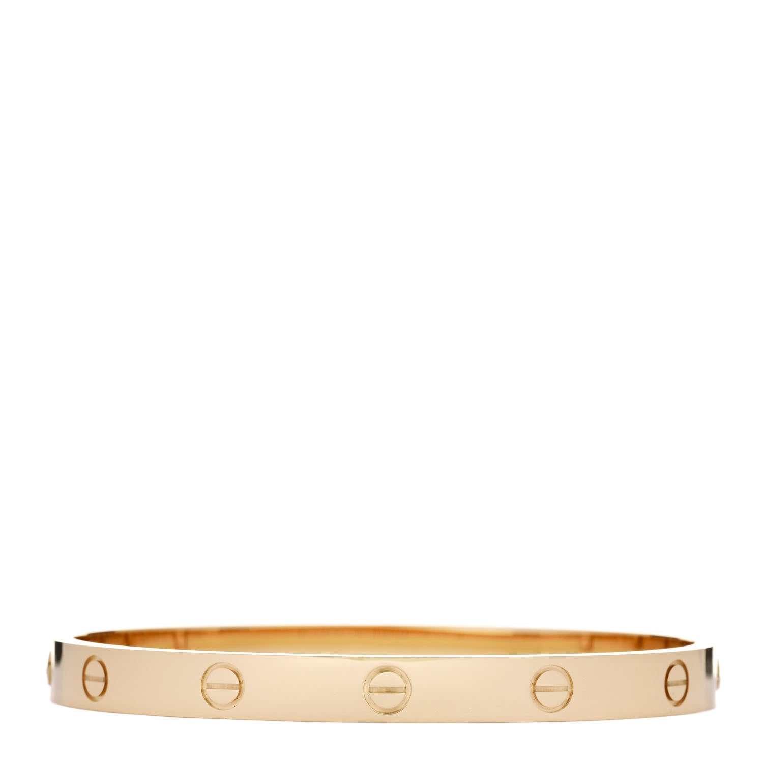 Cartier 18K Yellow Gold LOVE Bracelet 18 2 of 9