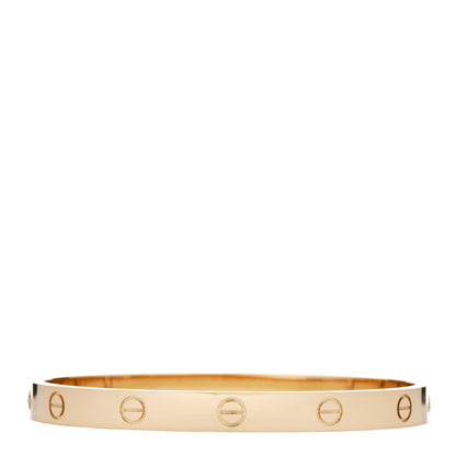 Cartier 18K Yellow Gold LOVE Bracelet 18 2 of 9