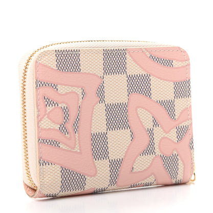 Louis Vuitton Damier Azur Tahitienne Zippy Coin Purse 3 of 7