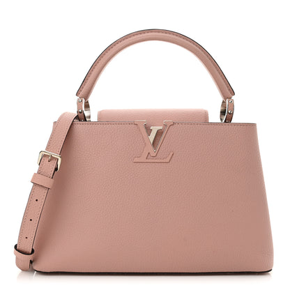Louis Vuitton Taurillon Capucines PM  Magnolia 1 of 10