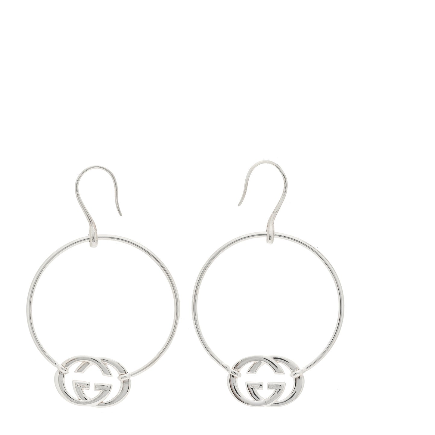 Sterling Silver Britt Hoop Earrings